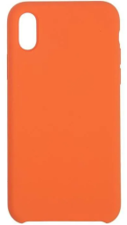 Чехол-накладка  i-Phone X/XS Silicone icase  №13 оранжевая