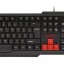 Проводной комплект клавиатура+мышь Smartbuy Smartbuy ONE черно-красный (SBC-230346-KR)