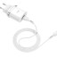 Сетевое зар. устр. Hoco C12Q с шнуром Type-C 1USB QC3.0 2.4A белое