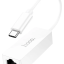 Переходник Hoco UA22 Accquire Type-C на RJ45 1000 Мбит/с, белый