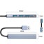 USB-хаб Orico AH-A13 4xUSB3.0 серый