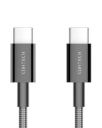 Usb Кабель-зарядка Type-C на Type-C Cuktech CTC315P 3A 60W 1.5м серый