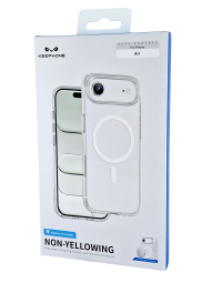 Накладка для i-Phone 17 Air Keephone Non-Yellowing MagSnap прозрачный