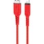 Usb Кабель-зарядка Lightning Hoco X59 Victory 1м в тканевой оплётке красный