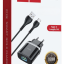 Сетевое зар. устр. Hoco C12Q с шнуром Type-C 1USB QC3.0 2.4A черное