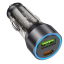 Автомобильное заряд. устр. Hoco NZ12A 1USB/1C 43W черный
