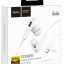 Наушники с микрофоном Hoco M1 Pro 1.2м Type-C белые