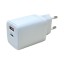 Сетевое зар. устр. K-DOO 1USB/1C 20W белое