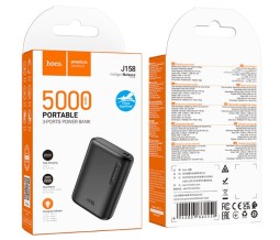 Powerbank Hoco J158 5000mAh 1USB/1С черный