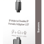 Адаптер для i-Phone Baseus L37 Male-Dual Female CALL37-01 черный