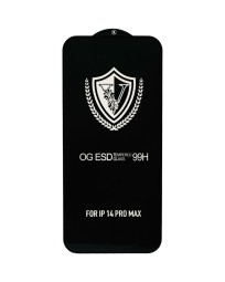 Защитное стекло для i-Phone 14 Pro Max 6.7" OG чёрное