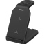 Беспроводное зарядное устройство Recci RCW-16 4в1 для Phone/Watch/Pods 5W/7.5W/10W/15W черное