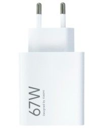 Сетевое зарядное устройство Xiaomi MI 1USB 67W (MDY-12-EH) тех.пак белое