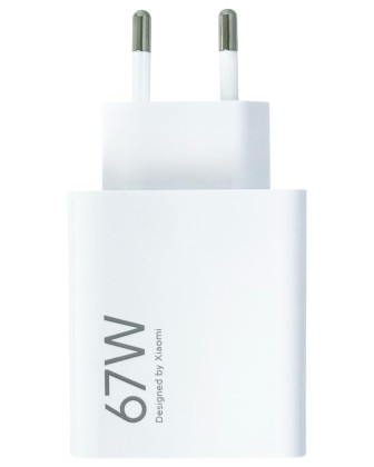 Сетевое зарядное устройство Xiaomi MI 1USB 67W (MDY-12-EH) тех.пак белое