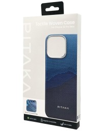 Накладка для i-Phone 16 Pro Max 6.9" Pitaka StarPeak Tactile Woven case (Over the horizon)