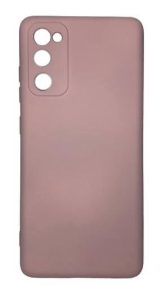 Накладка для Samsung Galaxy S22 Plus Silicone cover без логотипа пудро