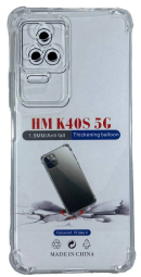 Чехол-накладка силикон 1.5мм Xiaomi Redmi K40S 5G прозрачный противоударный