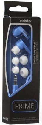 Стереонаушники внутриканальные Smartbuy Prime SBE-140 1.2м синие