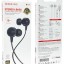 Стереонаушники Borofone BM94 Type-C с микрофоном 1.2м черные