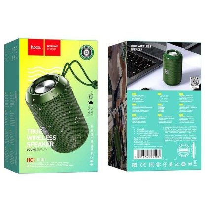 Bluetooth колонка Hoco HC1 Trendy Sound зеленая