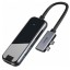 Переходник Baseus Multifunctional Hub 2xUSB-C USB3.0*2+SD+TF+HDMI*2+RJ45+Type-C (CAHUB-FZ0G)