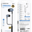 Стереонаушники Borofone BM95 Type-C с микрофоном 1.2м черные
