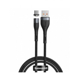 Usb Кабель-зарядка Micro Baseus Zinc Magnetic 2.1A 1м (CAMXC-KG1) чёрный