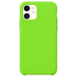 Чехол-накладка  i-Phone 11 Silicone icase  №31 зеленая