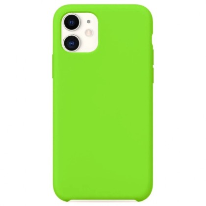 Чехол-накладка  i-Phone 11 Silicone icase  №31 зеленая