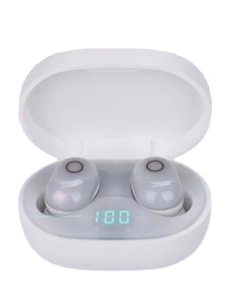 Беспроводные наушники TWS с дисплеем Earphone Y16 BT5.3/4ч/ANC/ENC белые