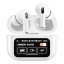 Беспроводные наушники TWS с дисплеем Earphone Y16 BT5.3/4ч/ANC/ENC белые