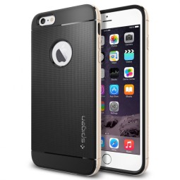Чехол Spigen для i-Phone 6 Plus Neo Hybrid Metal Series SGP11071 шампань