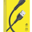 Usb Кабель-зарядка Type-C Borofone BX51 Trumph 3A 1м силиконовый черный