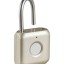 Замок со сканером отпечатков пальцев Xiaomi Uodi Smart Fingerprint lock padlock kitty золотой