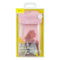 Водонепроницаемый чехол Baseus Waterproof Case 7.0'' (ACFSD-C04) розовый