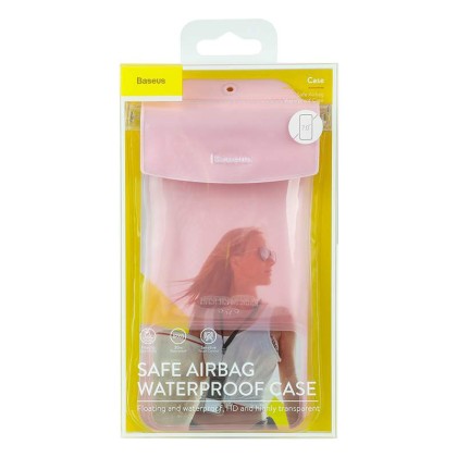 Водонепроницаемый чехол Baseus Waterproof Case 7.0'' (ACFSD-C04) розовый