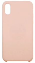 Чехол-накладка  i-Phone X/XS Silicone icase  №19 песочно-розовая
