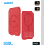Powerbank с беспроводной зарядкой MagSafe Maxco MP26 5000mAh 15W красный