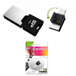 USB флеш накопитель Silicon Power 8 GB Mobile X20 (USB+OTG Micro USB)
