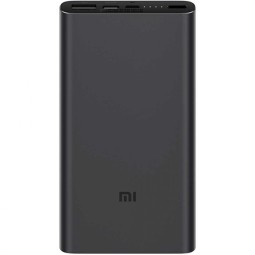 Powerbank Xiaomi 3 Pro 10000 мАч 2USB+Type-C+Micro 18W Fast Charge VXN4260CN черный