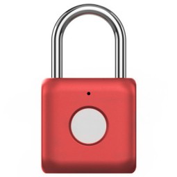 Замок со сканером отпечатков пальцев Xiaomi Uodi Smart Fingerprint lock padlock kitty красный