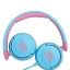Стереонаушники полноразмерные JBL JR310 1.2м голубые/розовые