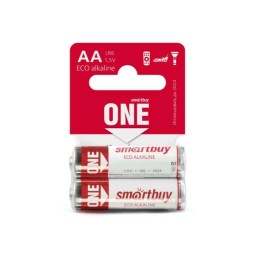 Батарейка алкалиновая Smartbuy ONE LR6/2B (24/240)  SOBA-2A02B-Eco