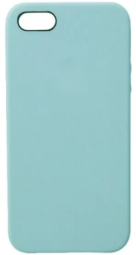 Чехол-накладка  i-Phone 6/6s Silicone icase  №44 небесно-бирюзовая