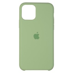 Чехол-накладка  i-Phone 12/12 Pro Silicone icase  №01 светло-болотная