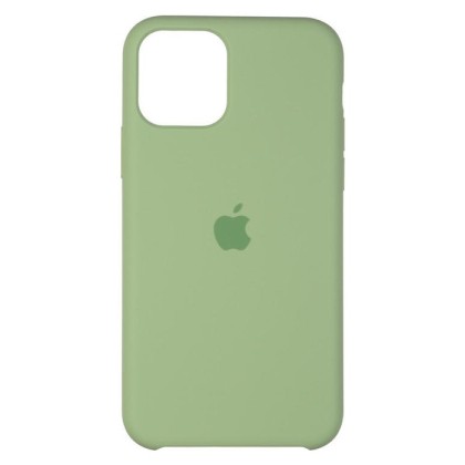 Чехол-накладка  i-Phone 12/12 Pro Silicone icase  №01 светло-болотная