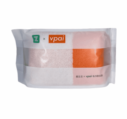 Полотенце банное Xiaomi ZSH Vpai Joint 34*68см V1681 бело-оранжевое