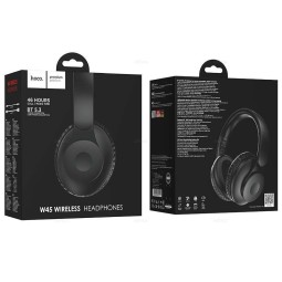 Стереонаушники Bluetooth полноразмерные HOCO W45 черные