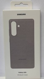 Накладка для Samsung Galaxy S25 Plus MagSafe Kindsuit Case кожанный серый