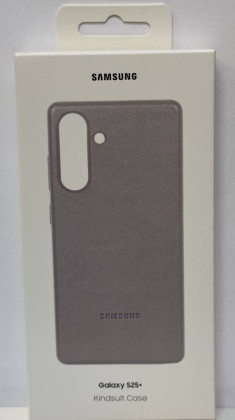 Накладка для Samsung Galaxy S25 Plus MagSafe Kindsuit Case кожанный серый